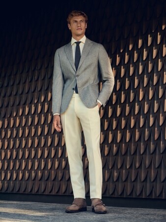 True luxury begins with exceptional fabrics. For autumn, Corneli...