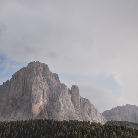 Grey clouds gather over the Dolomites, and the chill of the past...