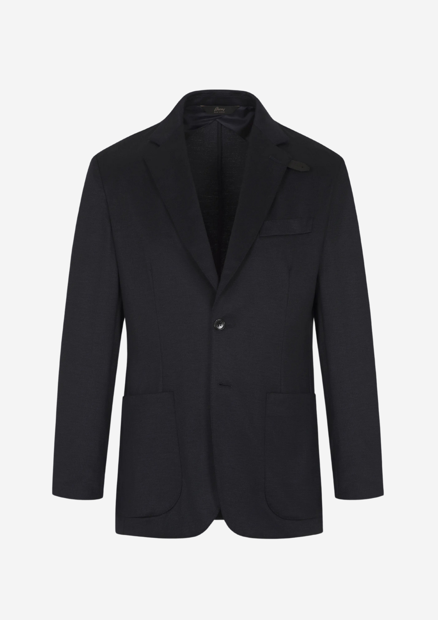 Brioni ジャケット ダークネイビー 無地 Brioni ジャケット ダーク