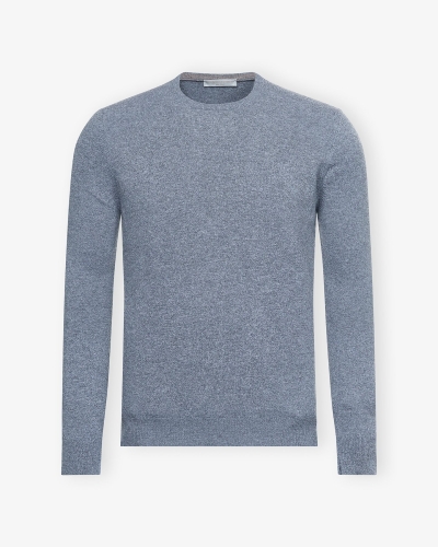 LHDA - Round neck full cashmere - Grey