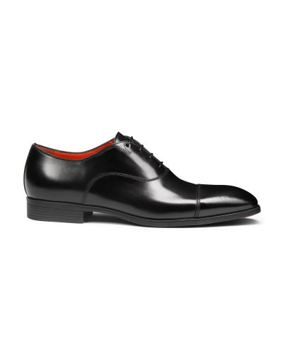 Santoni - Lace-up with rubber sole - Black