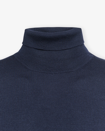 LHDA - Turtleneck - Virgin wool - Navy