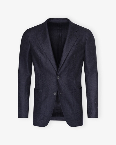 Caruso - Butterfly jacket wool-cashmere - Navy