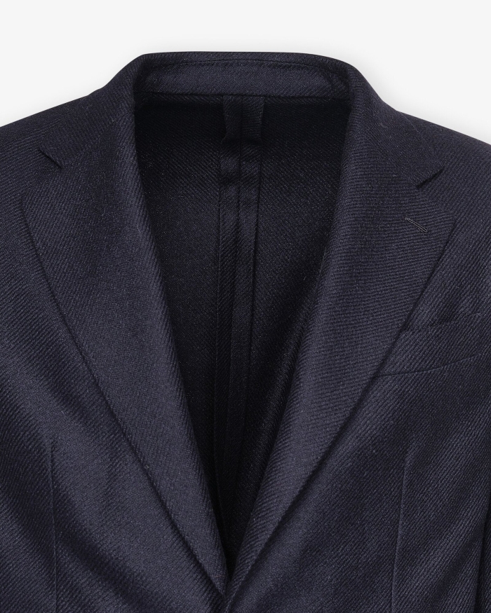 CARUSO Caruso - Butterfly jacket wool-cashmere - Navy