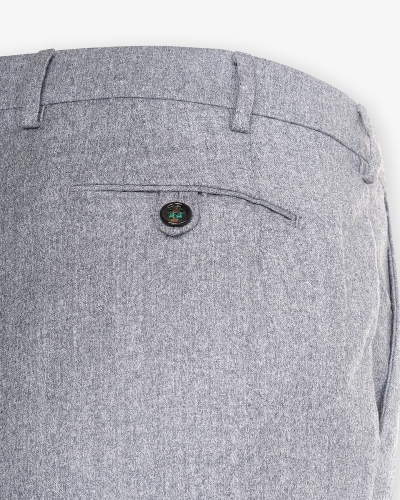 Berwich - Trousers flannel - Light grey