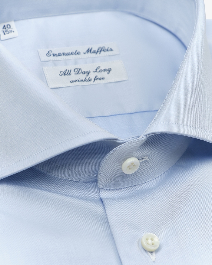 EMANUELE MAFFEIS Emanuele Maffeis - Lavinia wrinkle free - Light blue