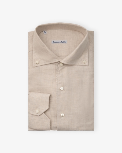 Emanuele Maffeis - Flannel shirt Annapurna - Sand