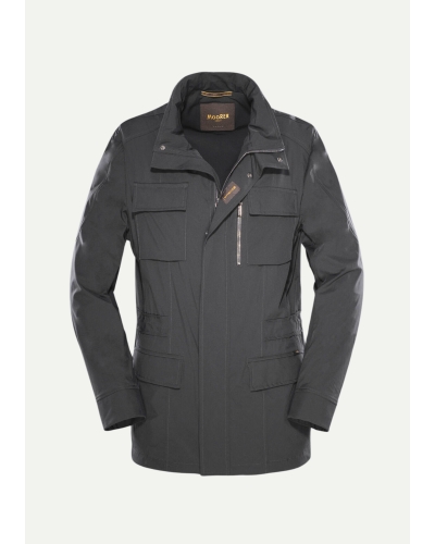 MooRER - Field stretch coat - Greige