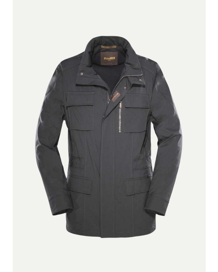 MOORER MooRER - Field stretch coat - Greige