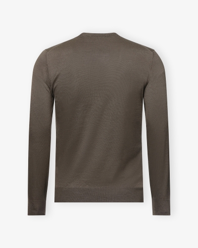 LHDA - Round neck - Cashmere silk - Greige