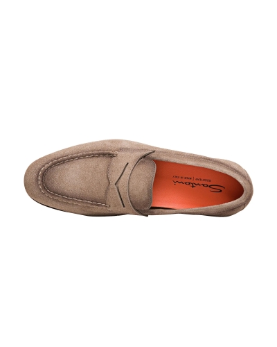 Santoni - Penny loafer - Goodyear - Taupe