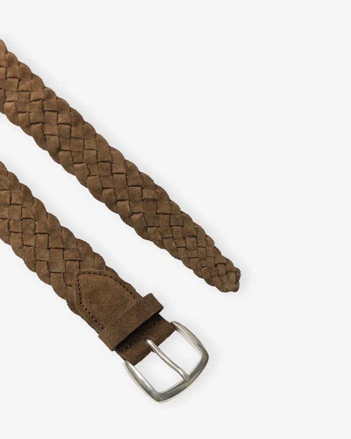 D'AMICO D'Amico - Belt Braided calf leather - Green