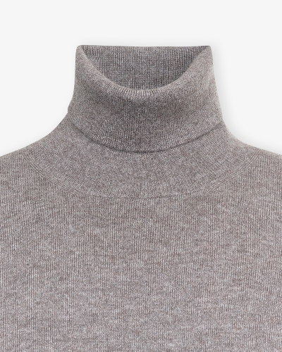 LHDA - Turtleneck cashmere - Greige