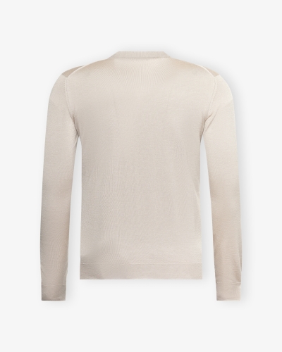 Kiton - Jersey round neck - Cashmere silk - Rope