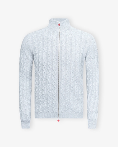 Kiton - Vest full zip - Cashmere - Grey