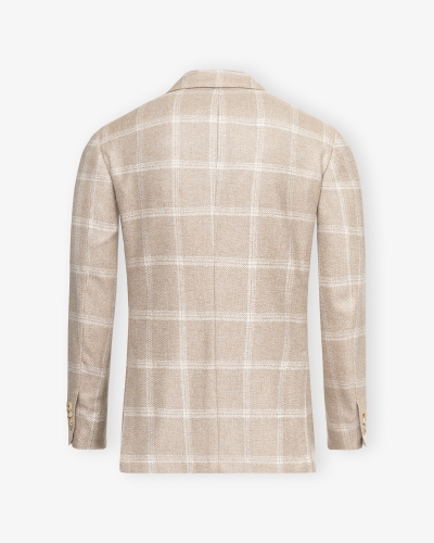 Kiton - Jacket unconstructed full cashmere - Beige