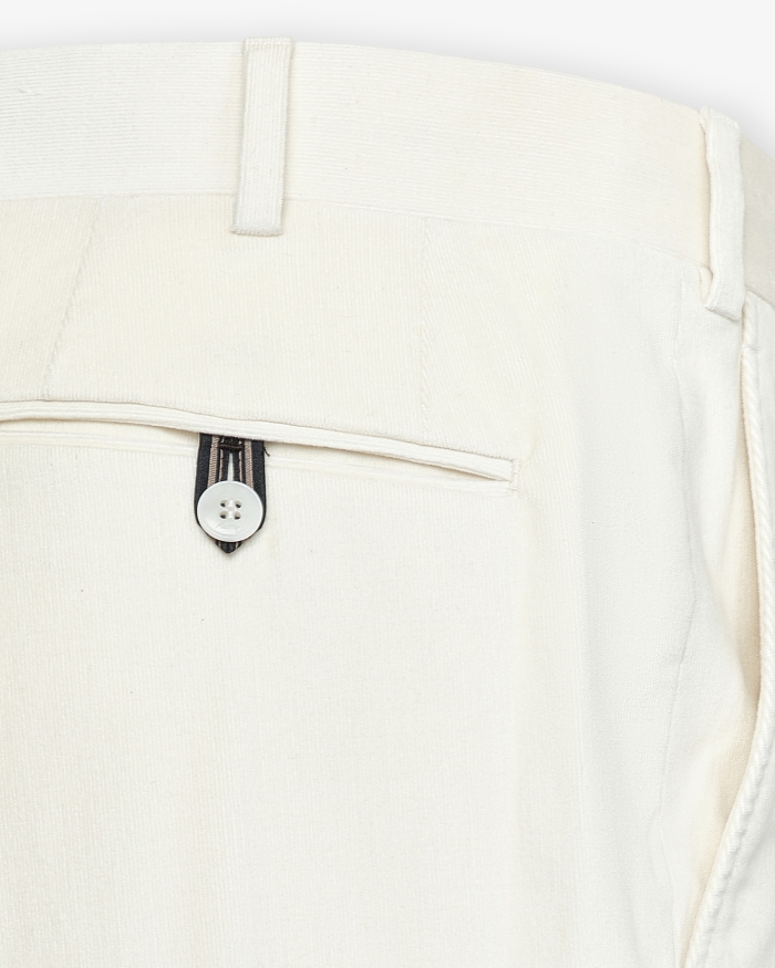 BRIONI Brioni - Trousers baby corduroy - Ivory