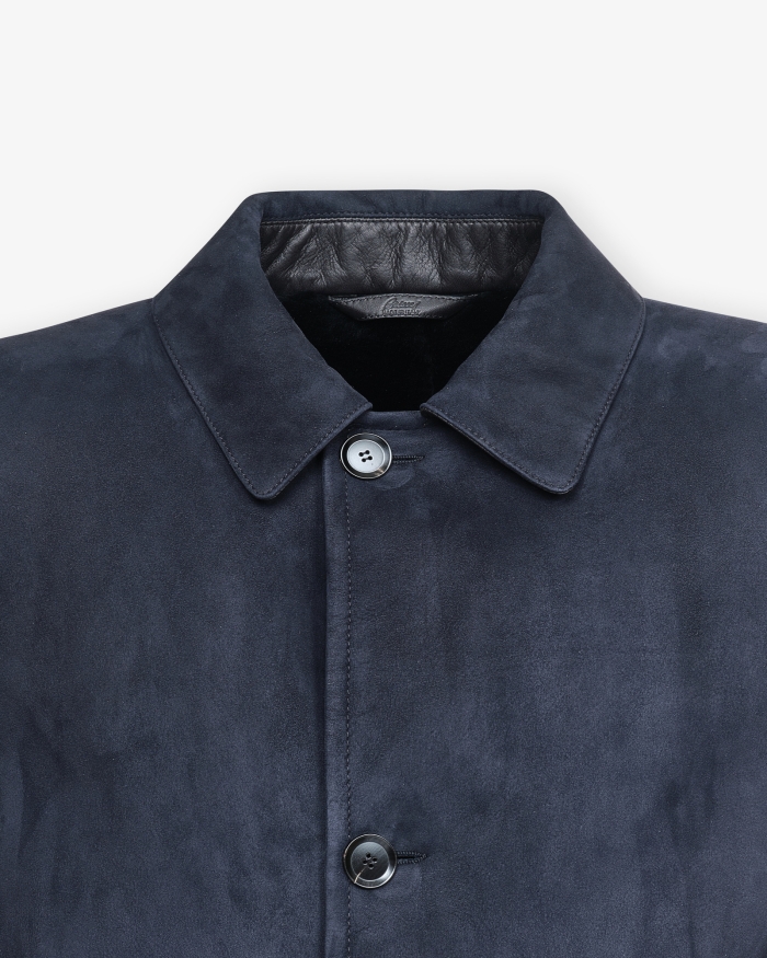 BRIONI Brioni - Shearling coat lambskin - Navy