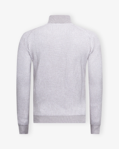 Doriani Cashmere - Half zip cashmere - Taupe
