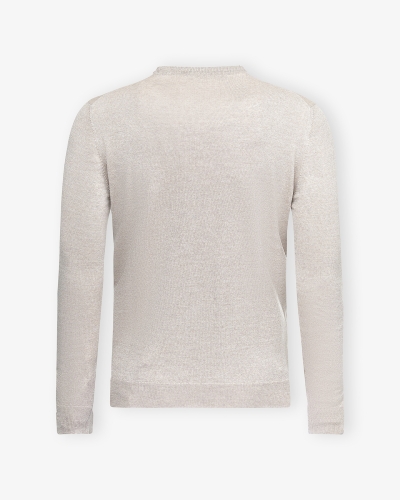 LHDA - Round neck virgin wool - Taupe