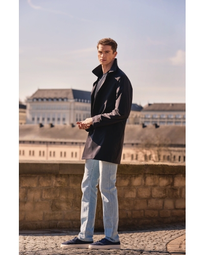 MooRER - Car coat ultra light - Navy