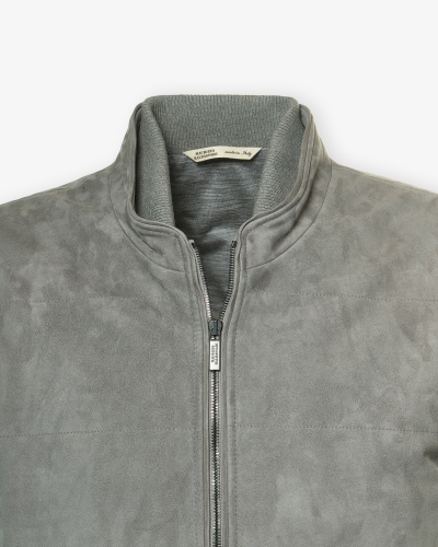 Maurizio Baldassari - Gilet pelle leather - Grey