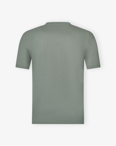 Zanone - T-shirt ice cotton - Green