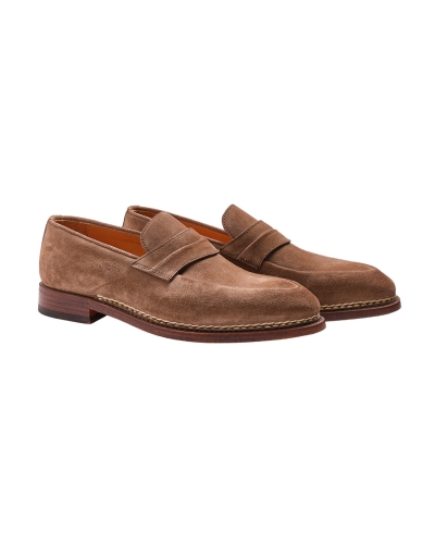 Bontoni - Penny loafer Norwegian - Taupe