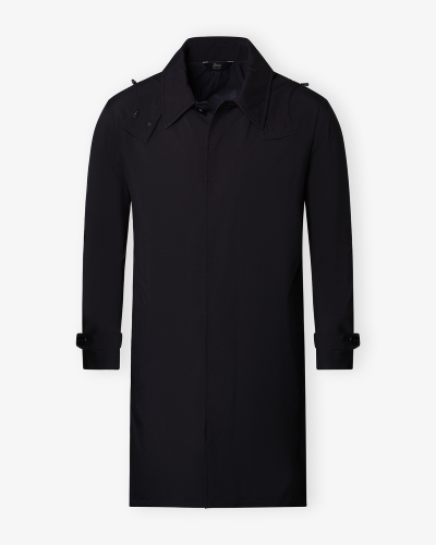 Brioni - Parka lightweight detachable hoody - Navy