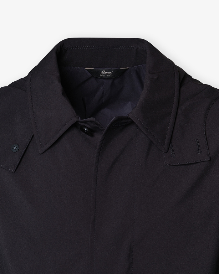 BRIONI Brioni - Parka lightweight detachable hoody - Navy