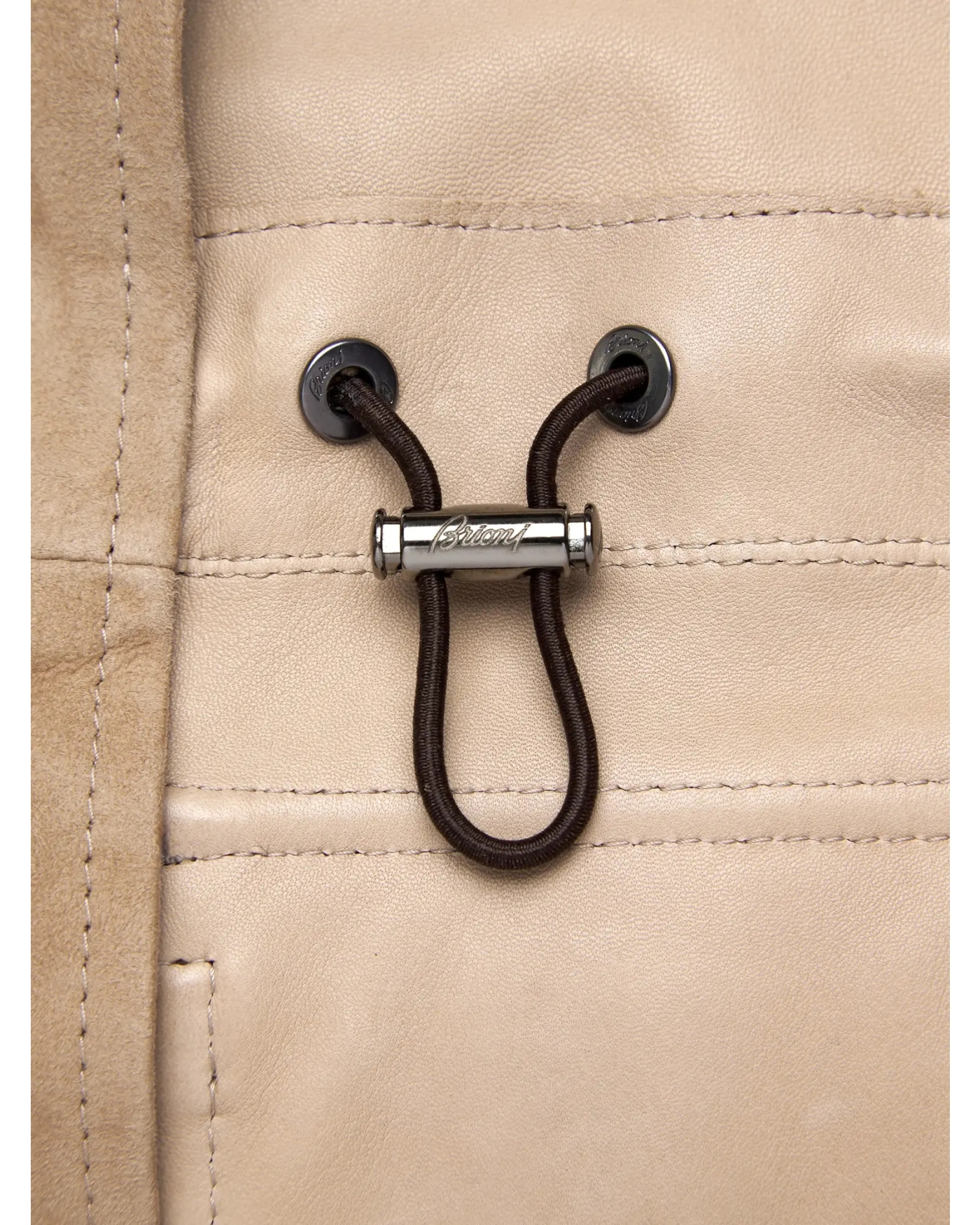 Brioni - Sahariana jacket - Lambskin - Taupe