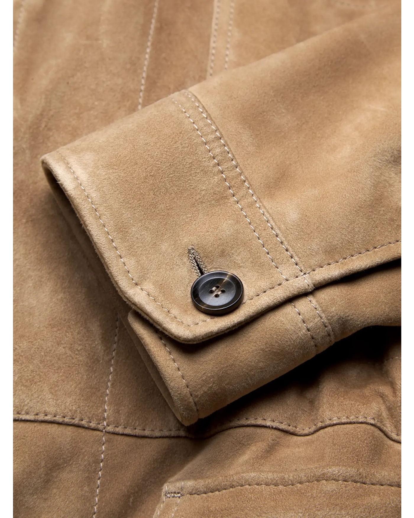 Brioni - Sahariana jacket - Lambskin - Taupe