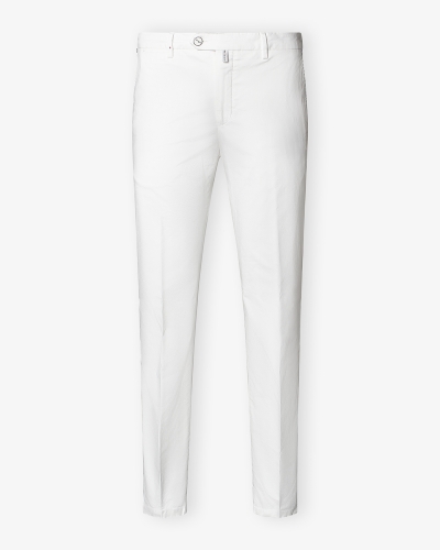 Trousers cotton - White