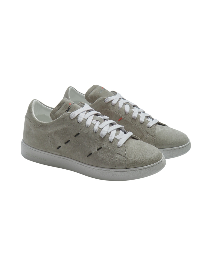 KITON Sneaker calf leather - Grey