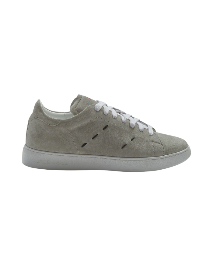KITON Sneaker calf leather - Grey