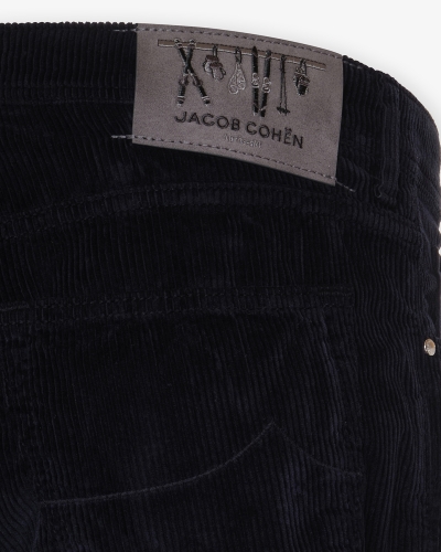JC - Trousers corduroy cotton cashmere - Après-ski - Navy