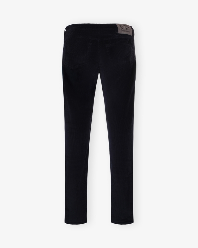 JC - Trousers corduroy cotton cashmere - Après-ski - Navy