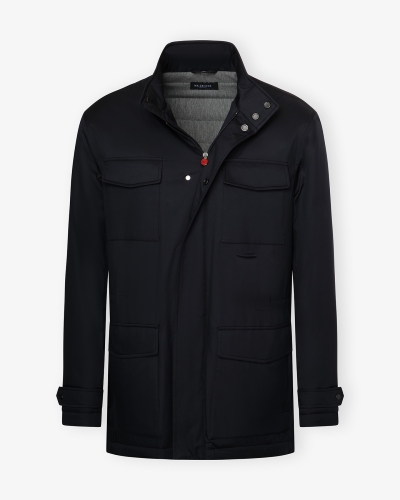 Kiton - Field jacket - Navy