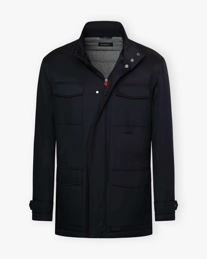 KITON Kiton - Field jacket - Navy