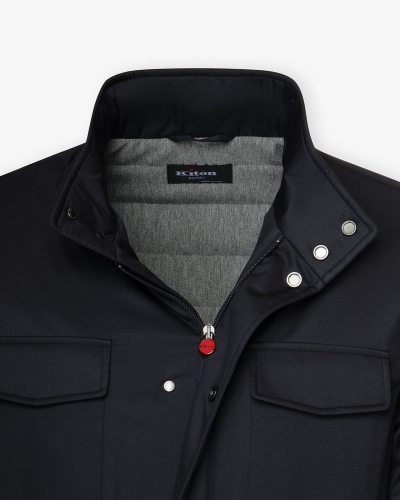 Kiton - Field jacket - Navy