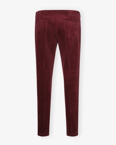 Kiton - Trousers corduroy - Bordeaux