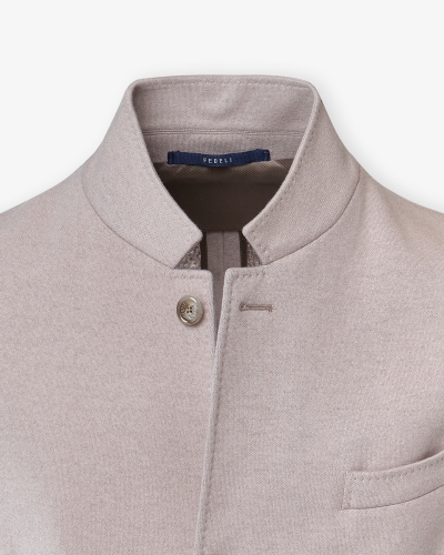 Fedeli - Jacket cashmere - Greige
