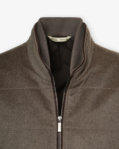 Maurizio Baldassari - Gilet cashmere - Greige