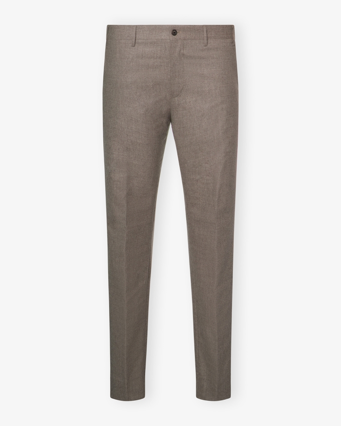 CORNELIANI Corneliani - Trousers flannel - Greige