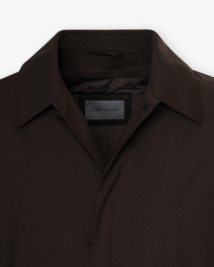 CORNELIANI Corneliani - Raincoat padded - Brown