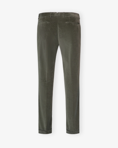 Berwich - Trousers corduroy - Olive green