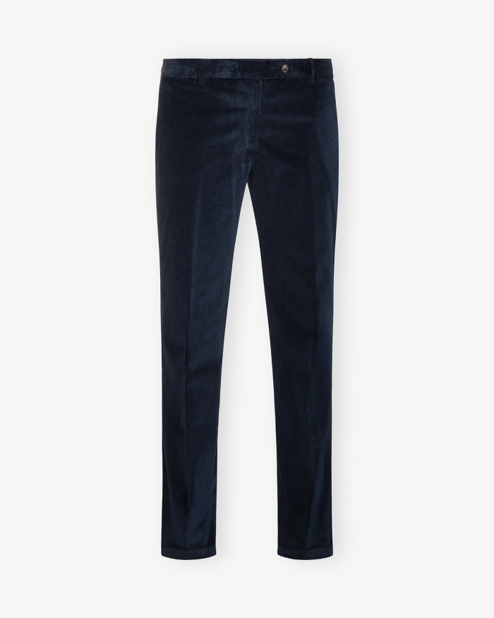 BERWICH Berwich - Trousers corduroy - Navy