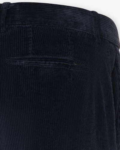 Berwich - Trousers corduroy - Navy