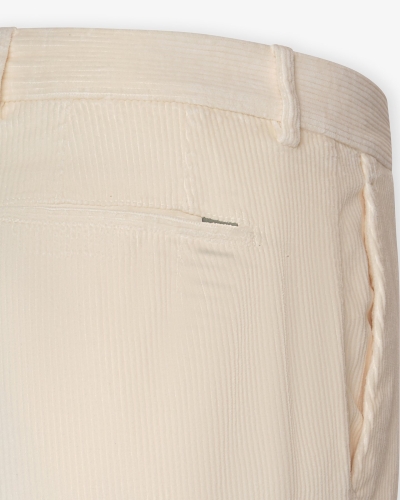 Berwich - Trousers corduroy - Cream white