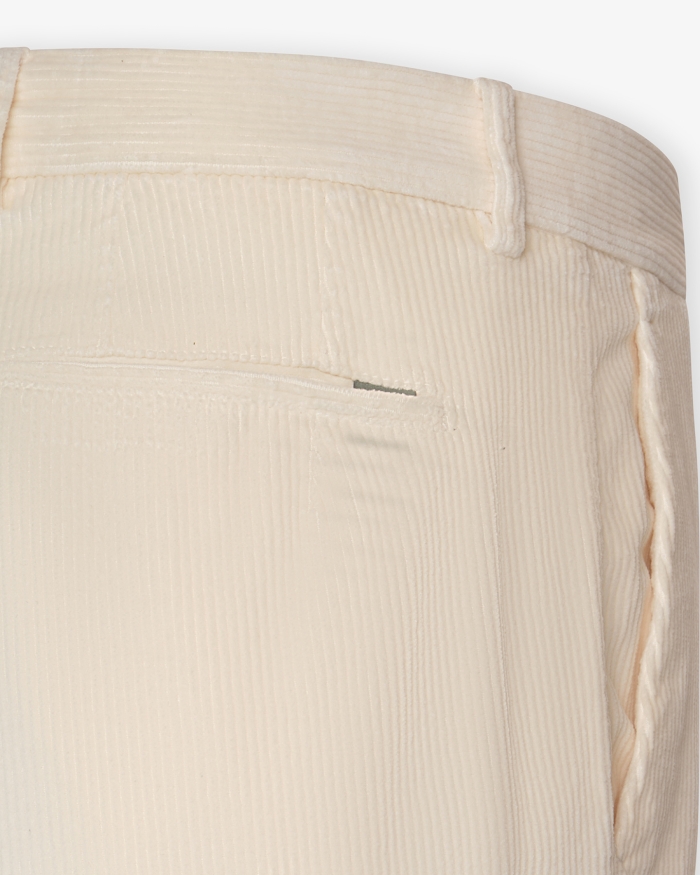 BERWICH Berwich - Trousers corduroy - Cream white